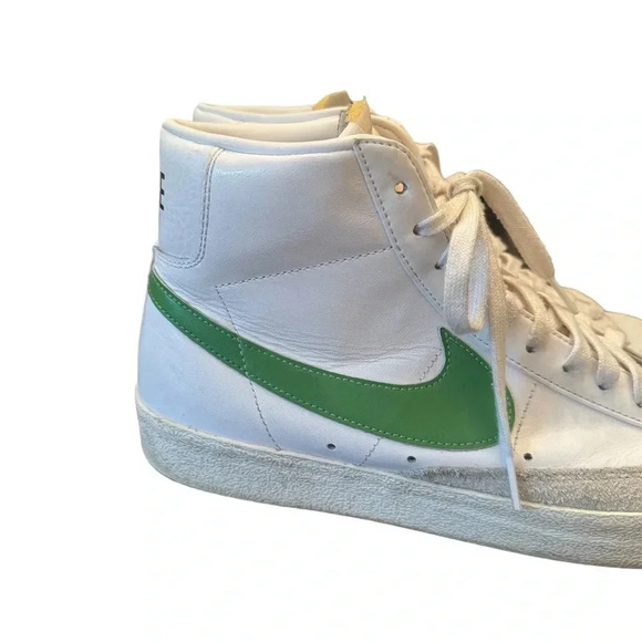 Nike Blazer Mid 77 Vintage White Chlorophyll Black - Picture 4 of 11